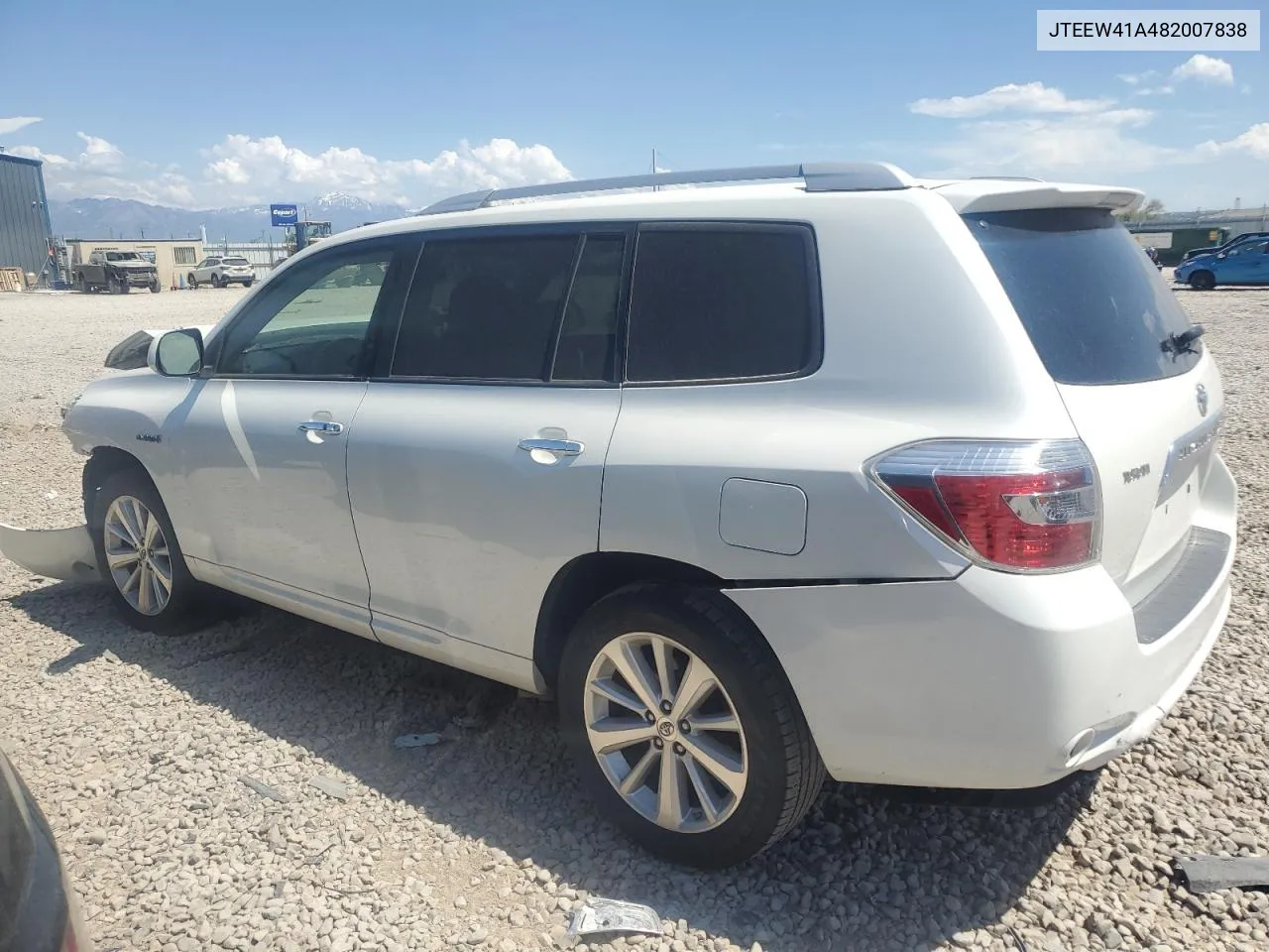 JTEEW41A482007838 2008 Toyota Highlander Hybrid