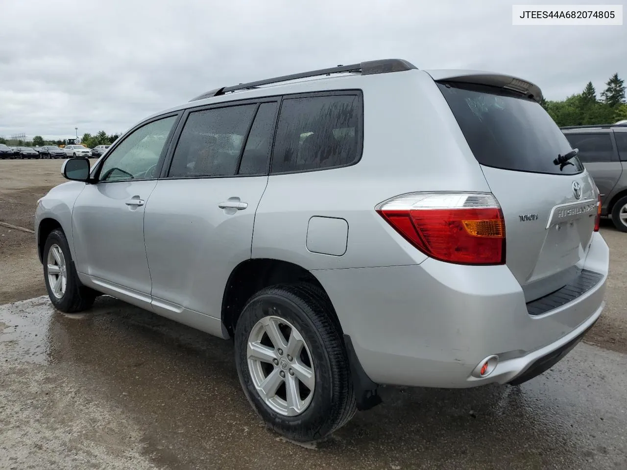 2008 Toyota Highlander Sr5 VIN: JTEES44A682074805 Lot: 61057424