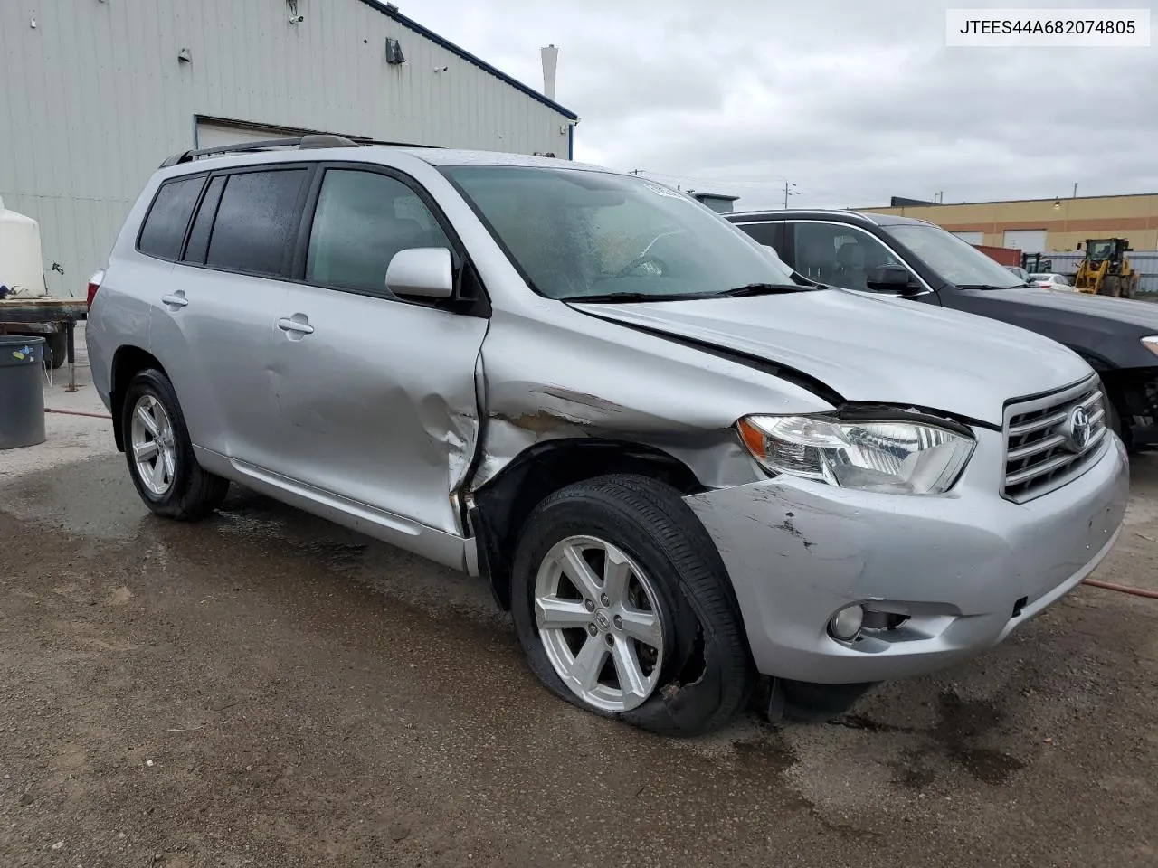 2008 Toyota Highlander Sr5 VIN: JTEES44A682074805 Lot: 61057424