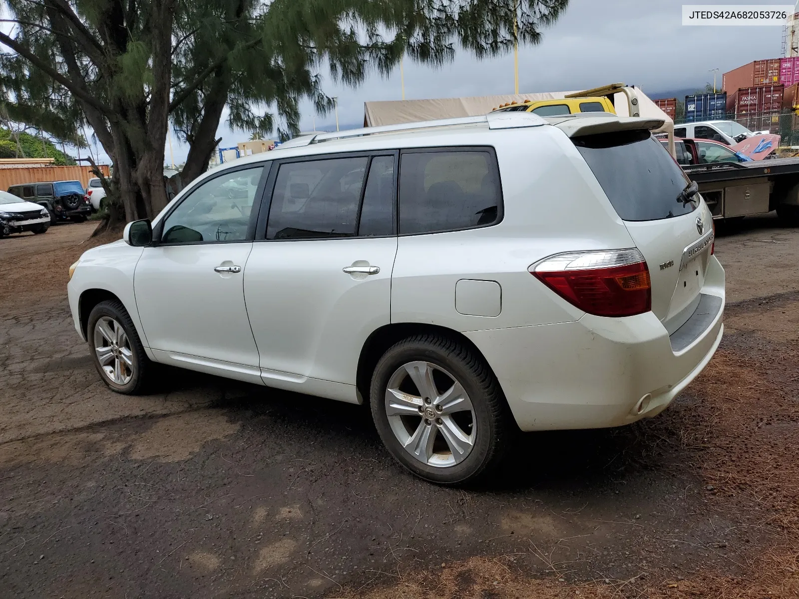 2008 Toyota Highlander Limited VIN: JTEDS42A682053726 Lot: 65462354