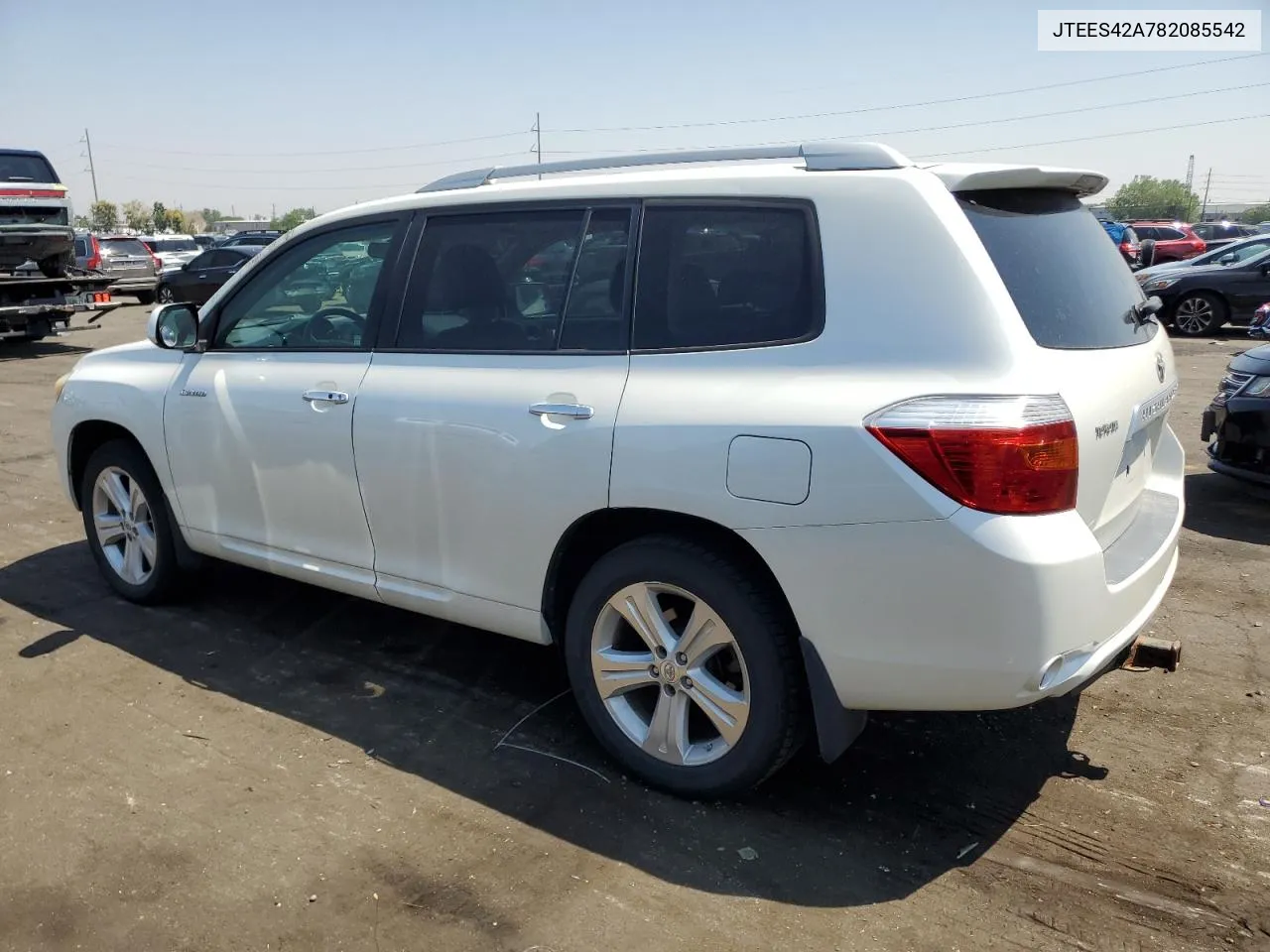 2008 Toyota Highlander Limited VIN: JTEES42A782085542 Lot: 65681164