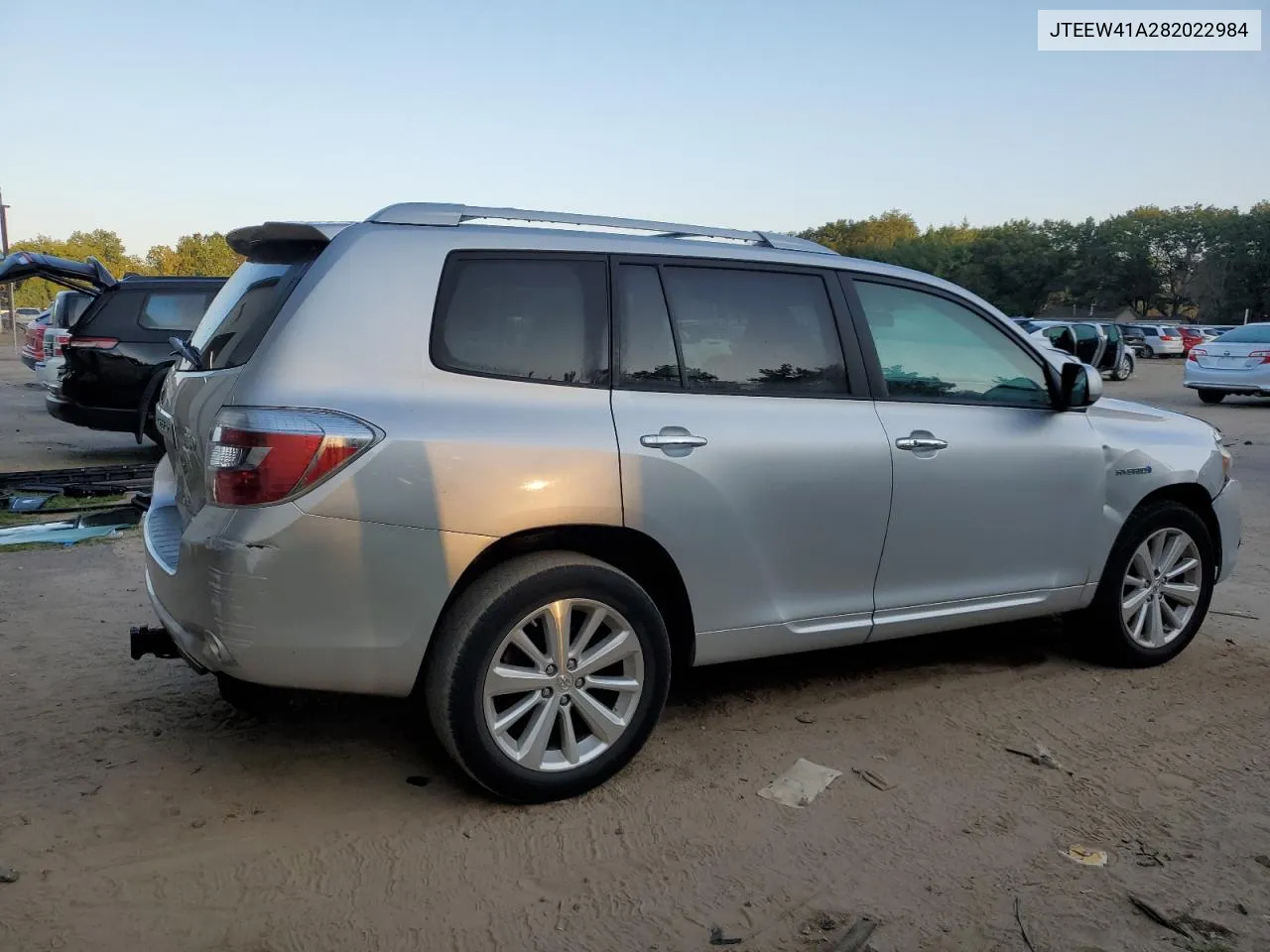 2008 Toyota Highlander Hybrid VIN: JTEEW41A282022984 Lot: 66793614