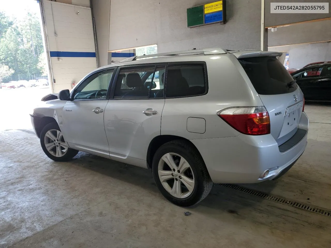 2008 Toyota Highlander Limited VIN: JTEDS42A282055795 Lot: 66935524