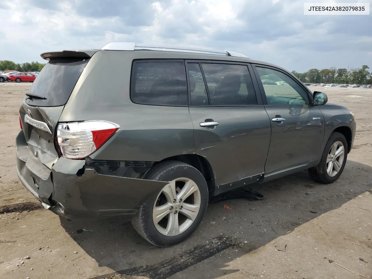 2008 Toyota Highlander Limited VIN: JTEES42A382079835 Lot: 67165764