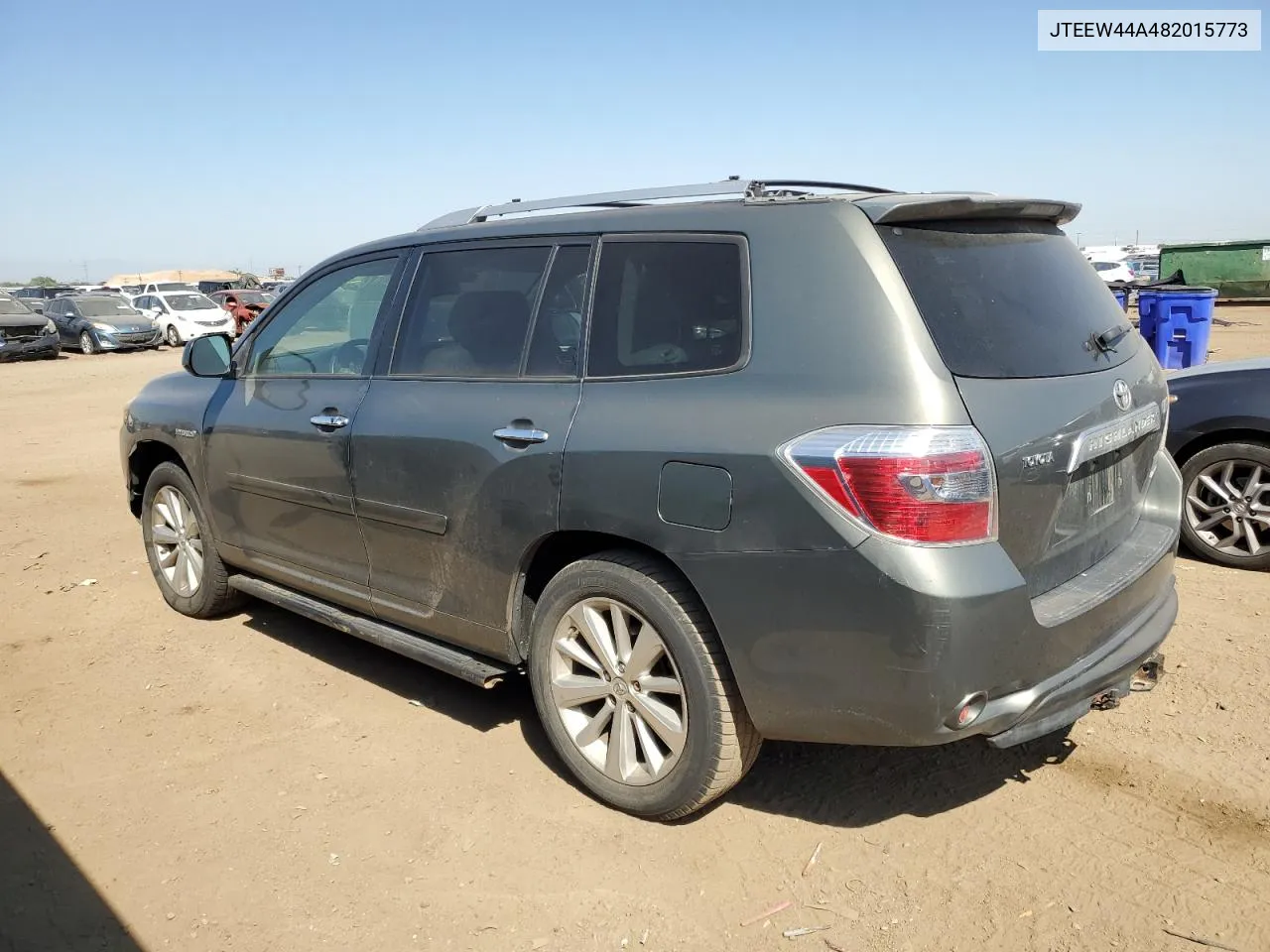 2008 Toyota Highlander Hybrid Limited VIN: JTEEW44A482015773 Lot: 68729364