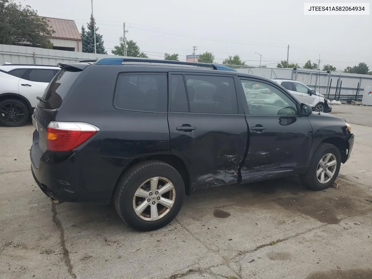 2008 Toyota Highlander VIN: JTEES41A582064934 Lot: 69402084