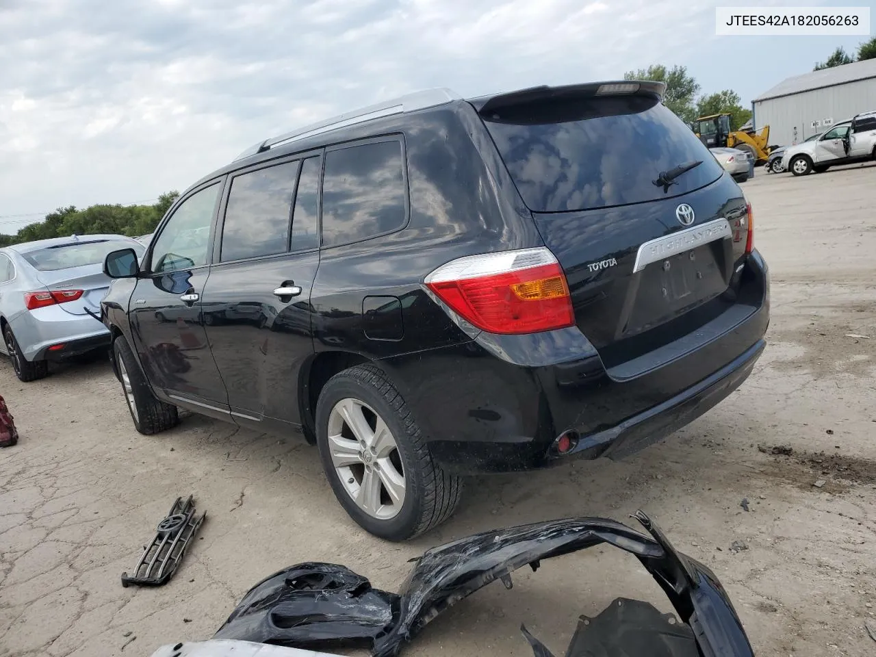 2008 Toyota Highlander Limited VIN: JTEES42A182056263 Lot: 69507284