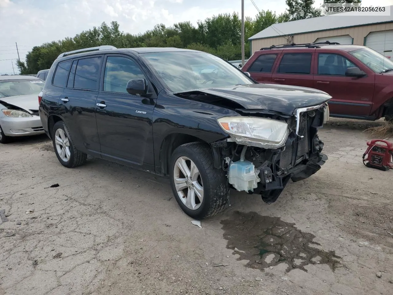 2008 Toyota Highlander Limited VIN: JTEES42A182056263 Lot: 69507284