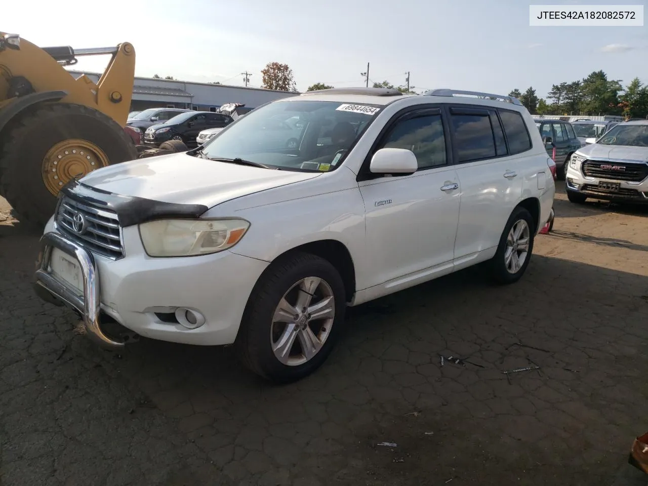 2008 Toyota Highlander Limited VIN: JTEES42A182082572 Lot: 69844654