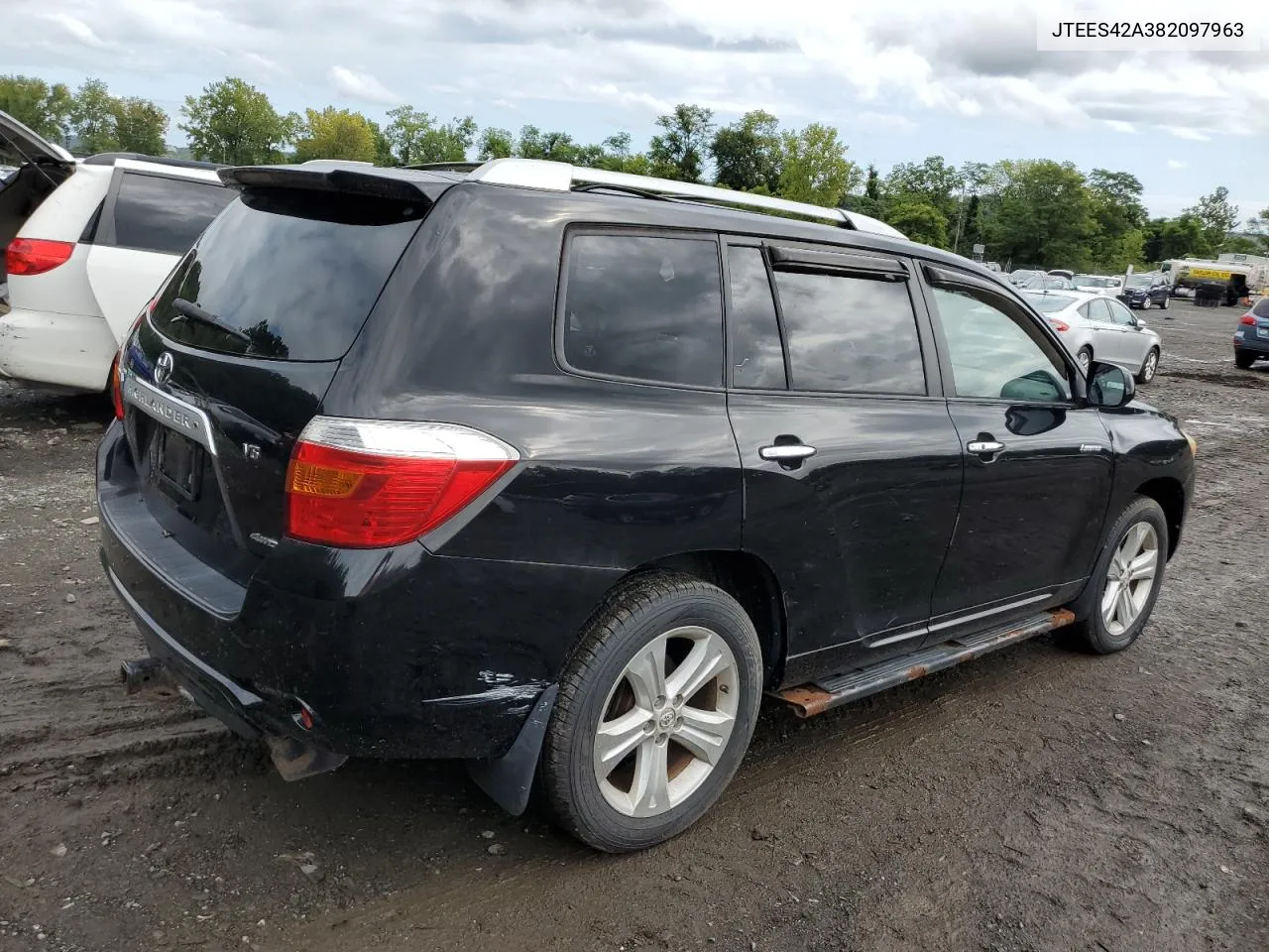 2008 Toyota Highlander Limited VIN: JTEES42A382097963 Lot: 69923164