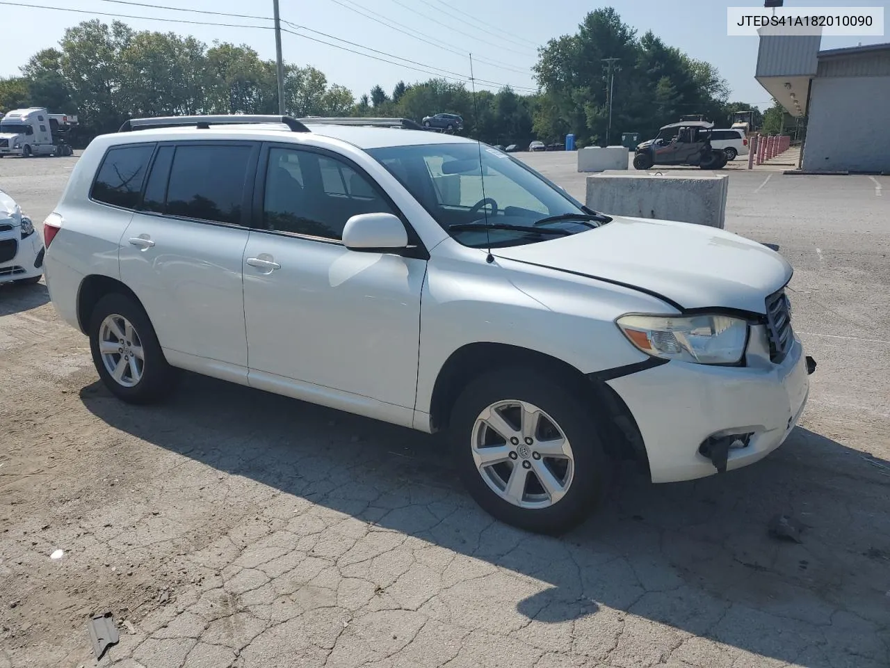 2008 Toyota Highlander VIN: JTEDS41A182010090 Lot: 70026544