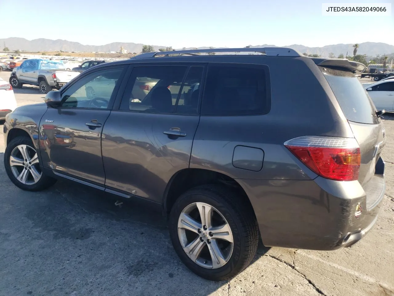 2008 Toyota Highlander Sport VIN: JTEDS43A582049066 Lot: 70071734