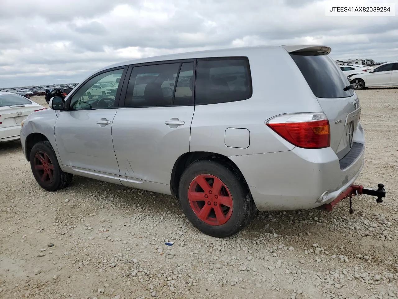 2008 Toyota Highlander VIN: JTEES41AX82039284 Lot: 70508894