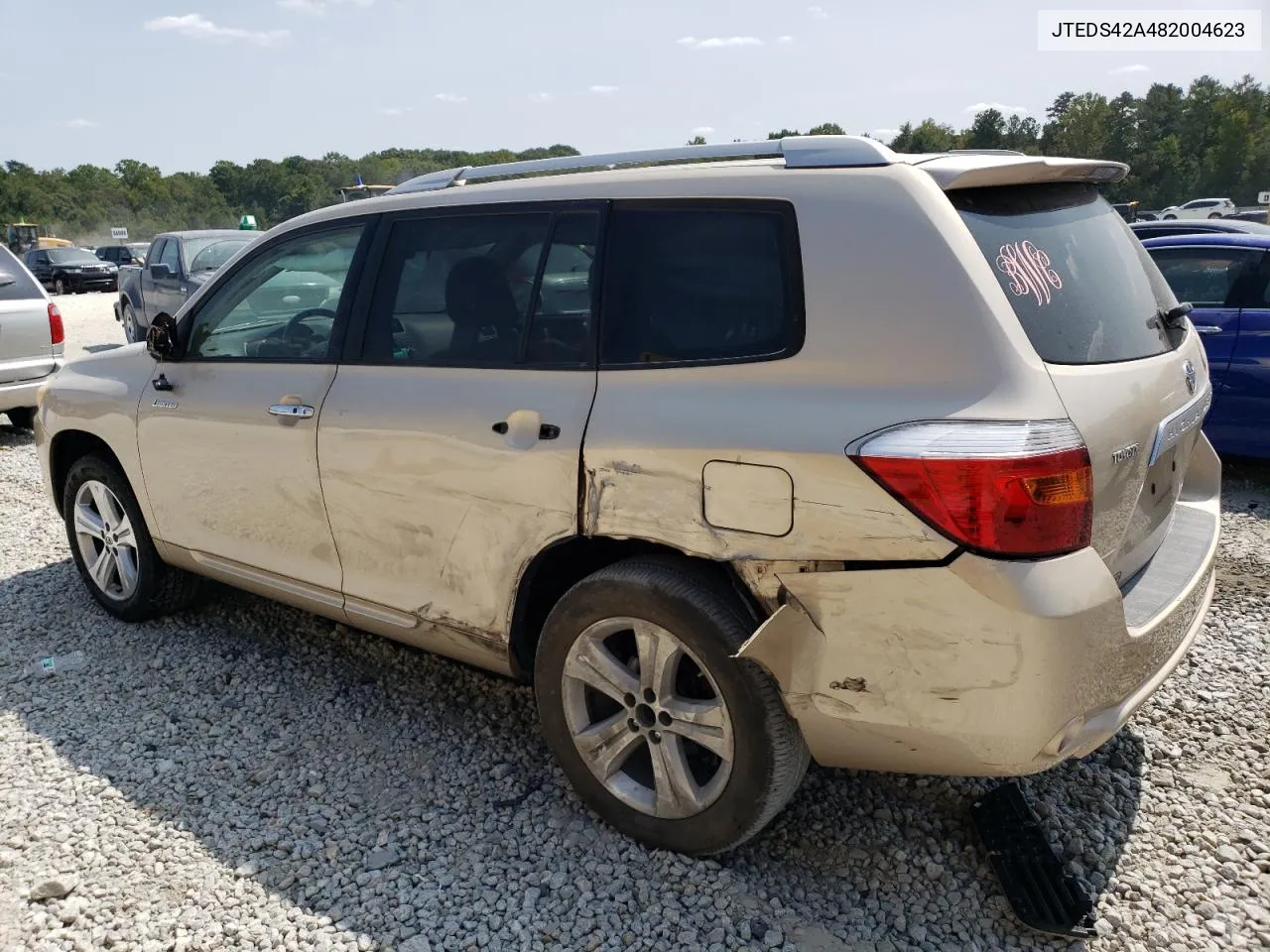 2008 Toyota Highlander Limited VIN: JTEDS42A482004623 Lot: 70522314