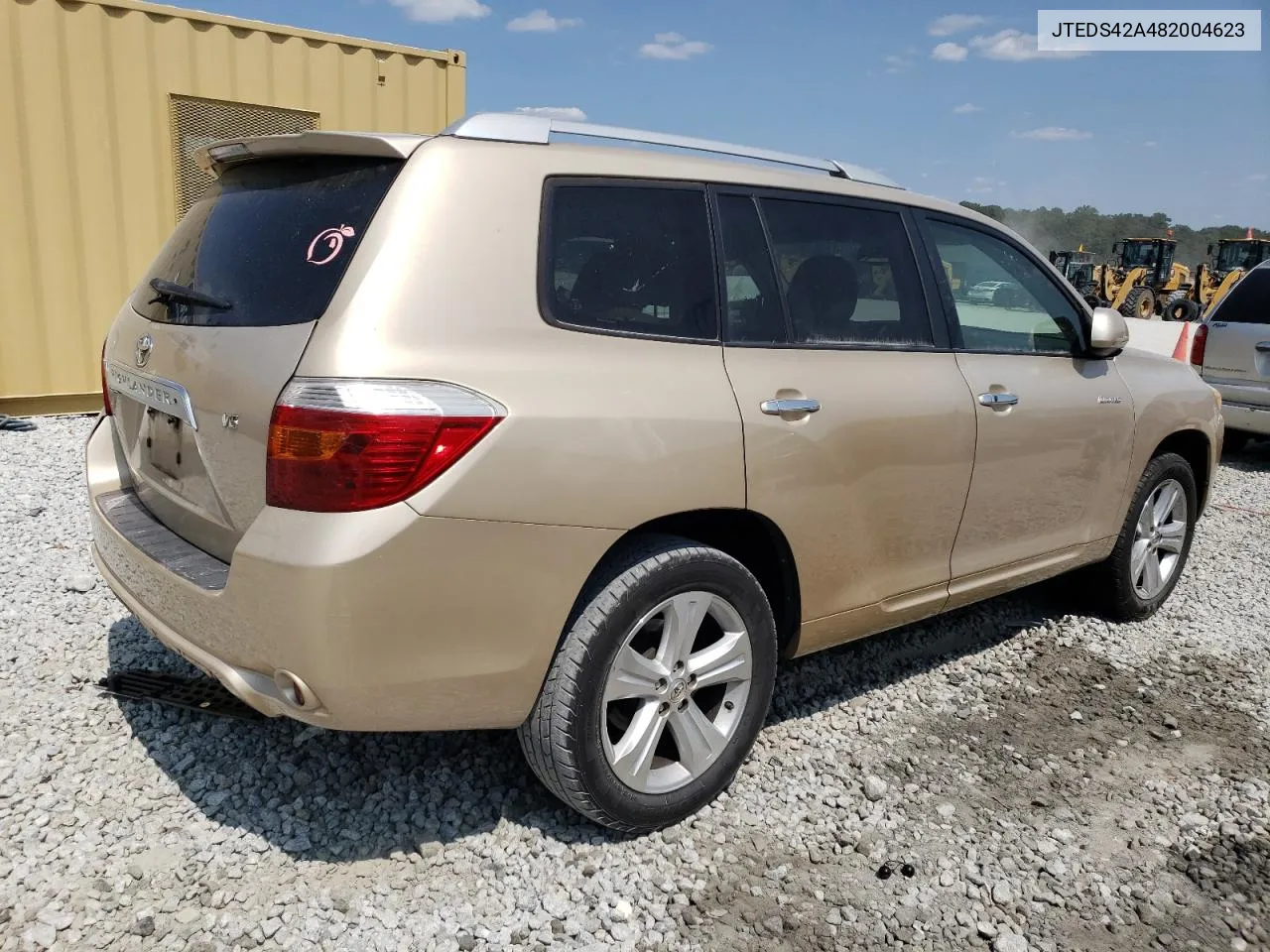 2008 Toyota Highlander Limited VIN: JTEDS42A482004623 Lot: 70522314