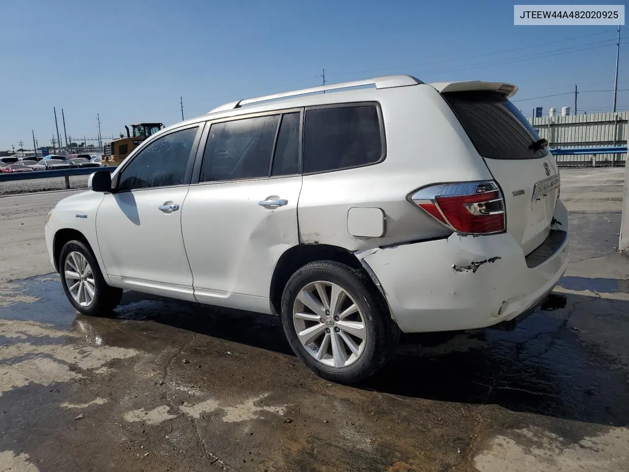 2008 Toyota Highlander Hybrid Limited VIN: JTEEW44A482020925 Lot: 70896084