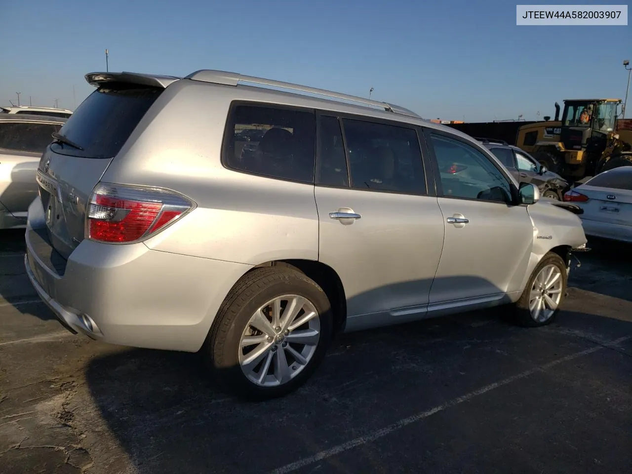 2008 Toyota Highlander Hybrid Limited VIN: JTEEW44A582003907 Lot: 70896454