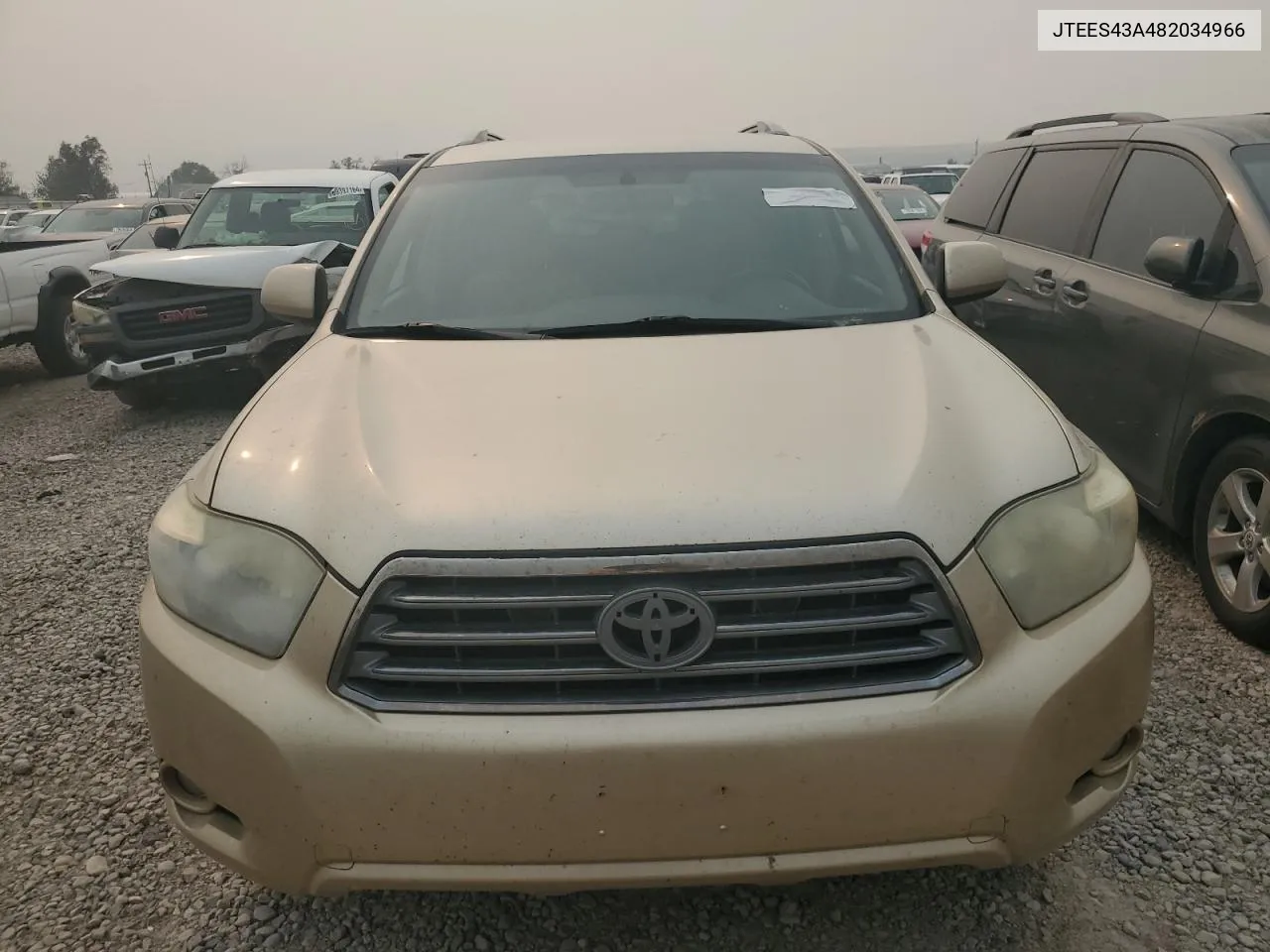 2008 Toyota Highlander Sport VIN: JTEES43A482034966 Lot: 71057214