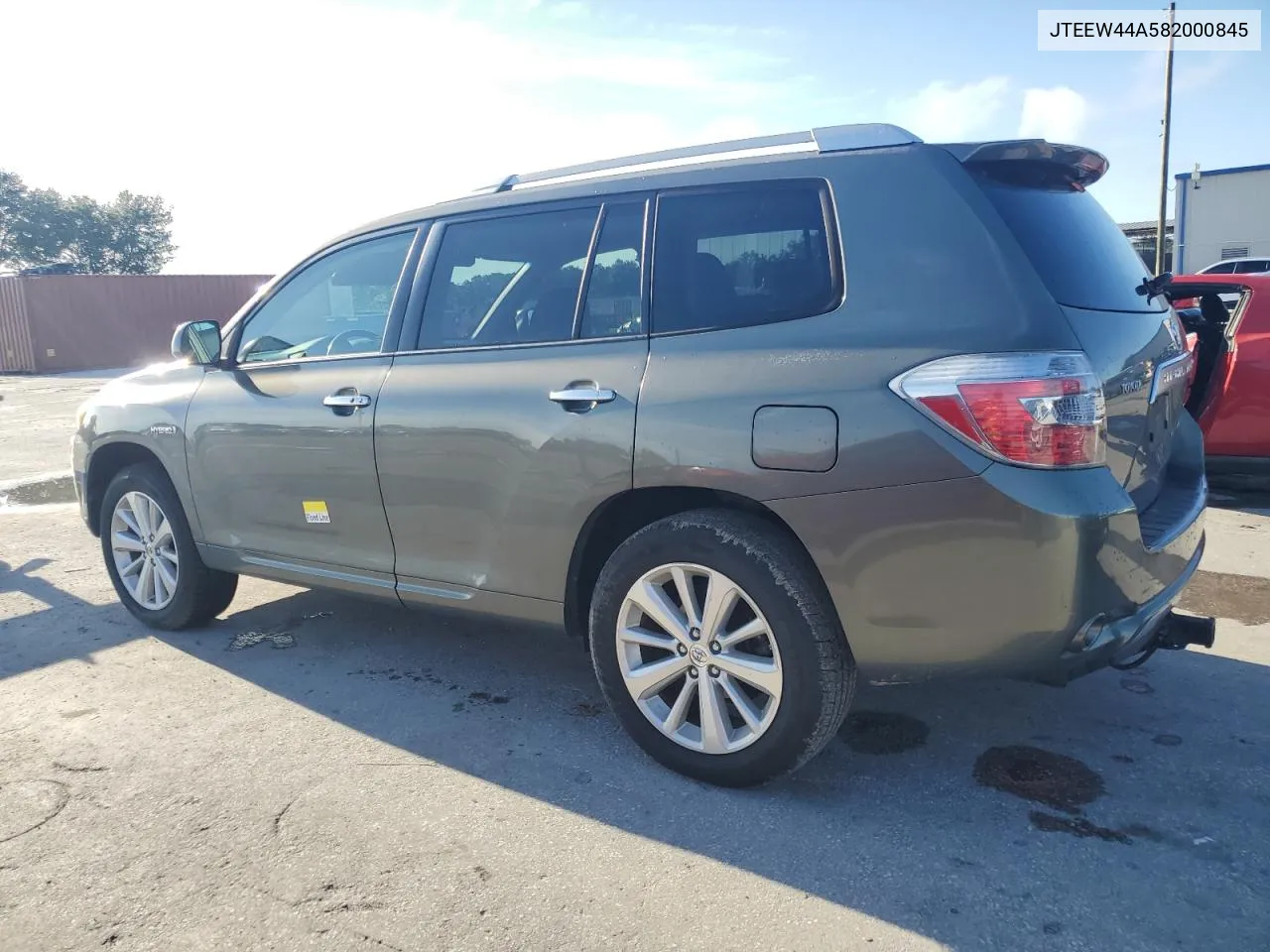 2008 Toyota Highlander Hybrid Limited VIN: JTEEW44A582000845 Lot: 71238414