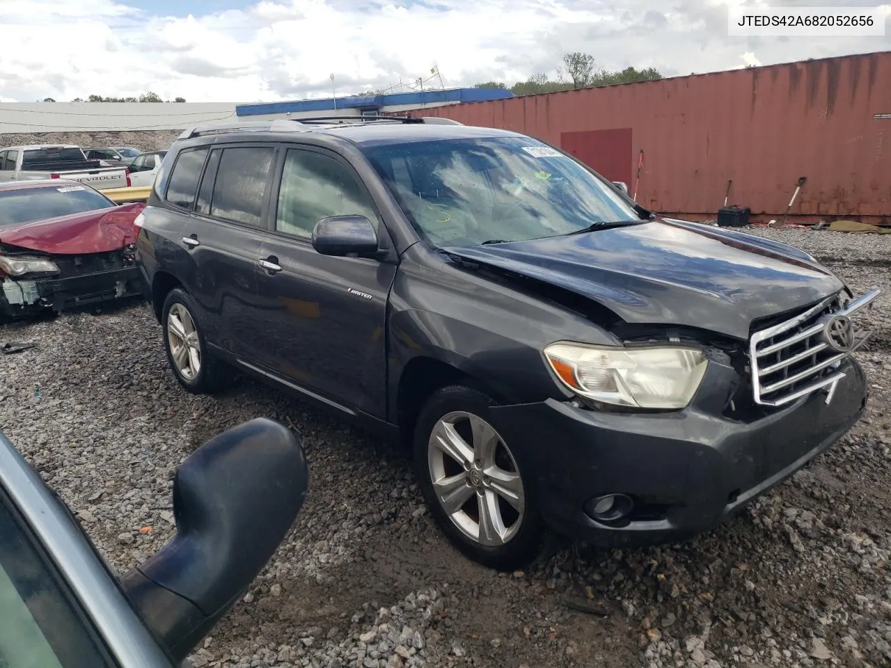 2008 Toyota Highlander Limited VIN: JTEDS42A682052656 Lot: 71381304