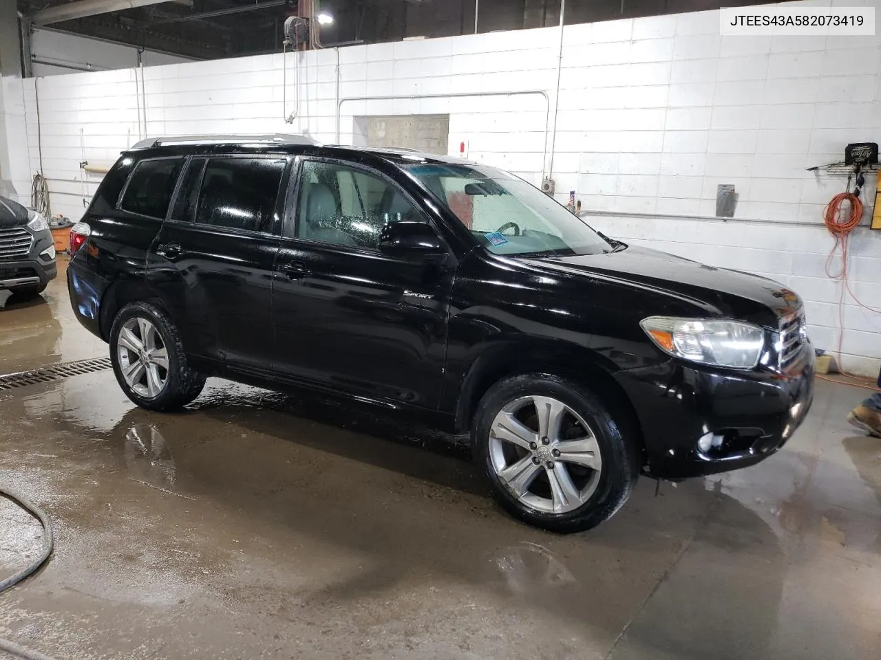 2008 Toyota Highlander Sport VIN: JTEES43A582073419 Lot: 71565734