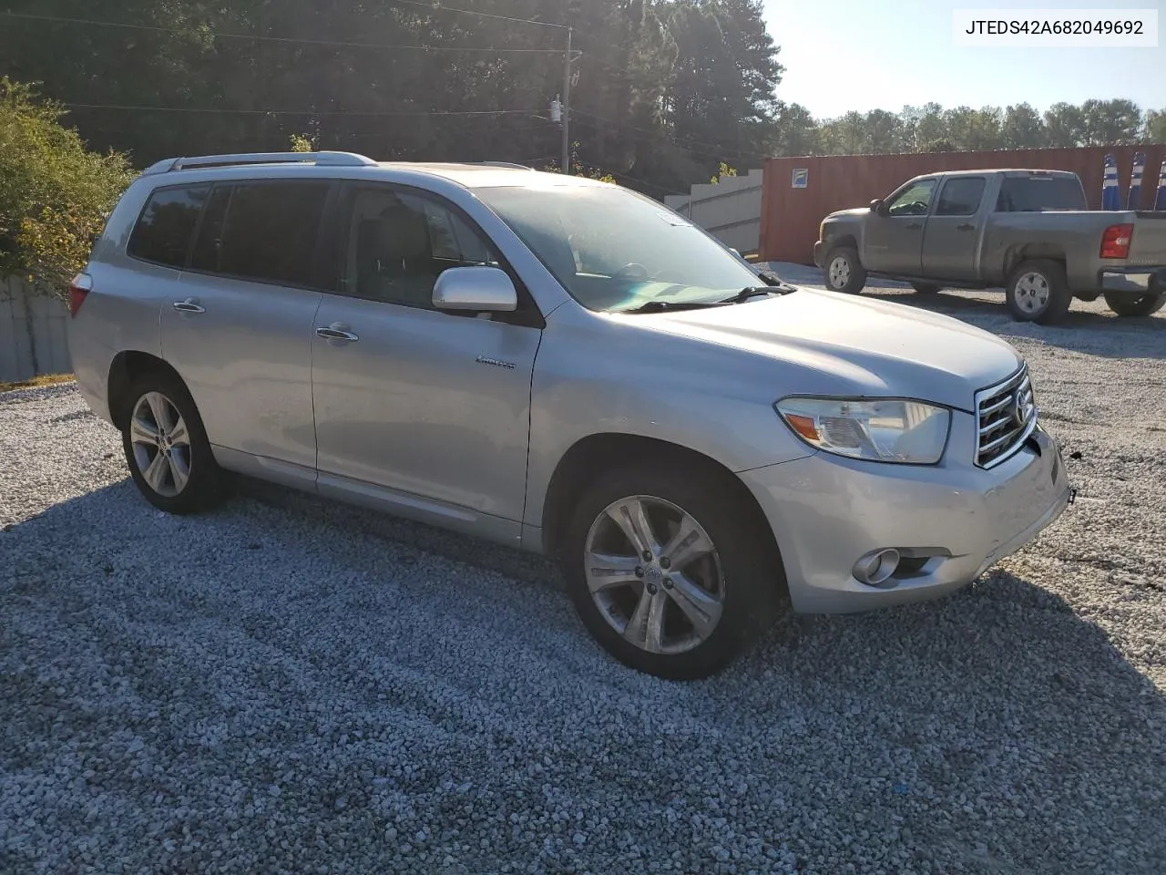 2008 Toyota Highlander Limited VIN: JTEDS42A682049692 Lot: 71893894