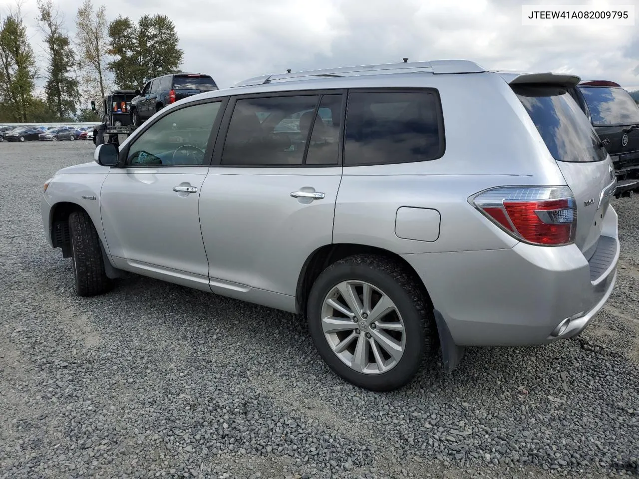 2008 Toyota Highlander Hybrid VIN: JTEEW41A082009795 Lot: 72005784