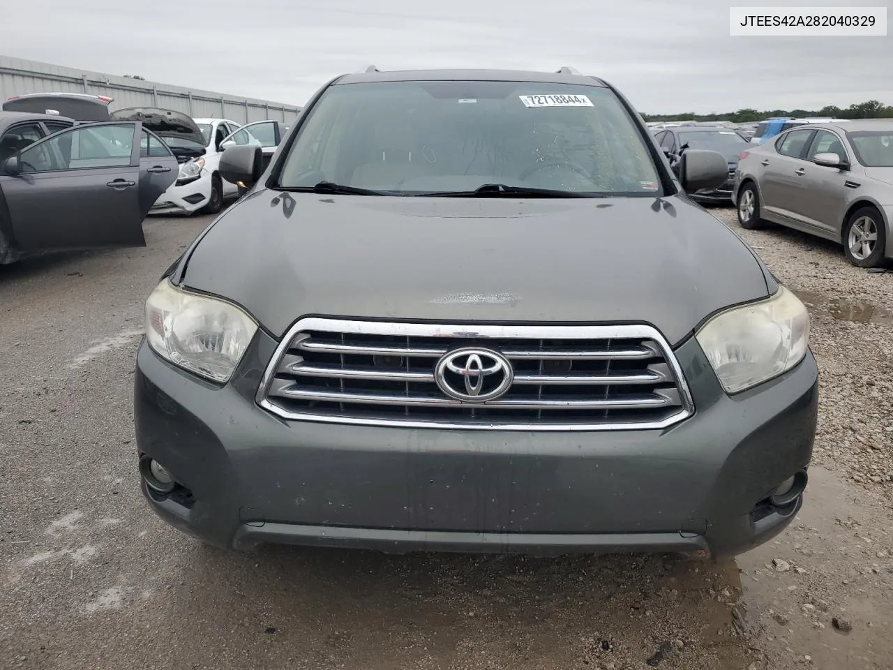 2008 Toyota Highlander Limited VIN: JTEES42A282040329 Lot: 72718844