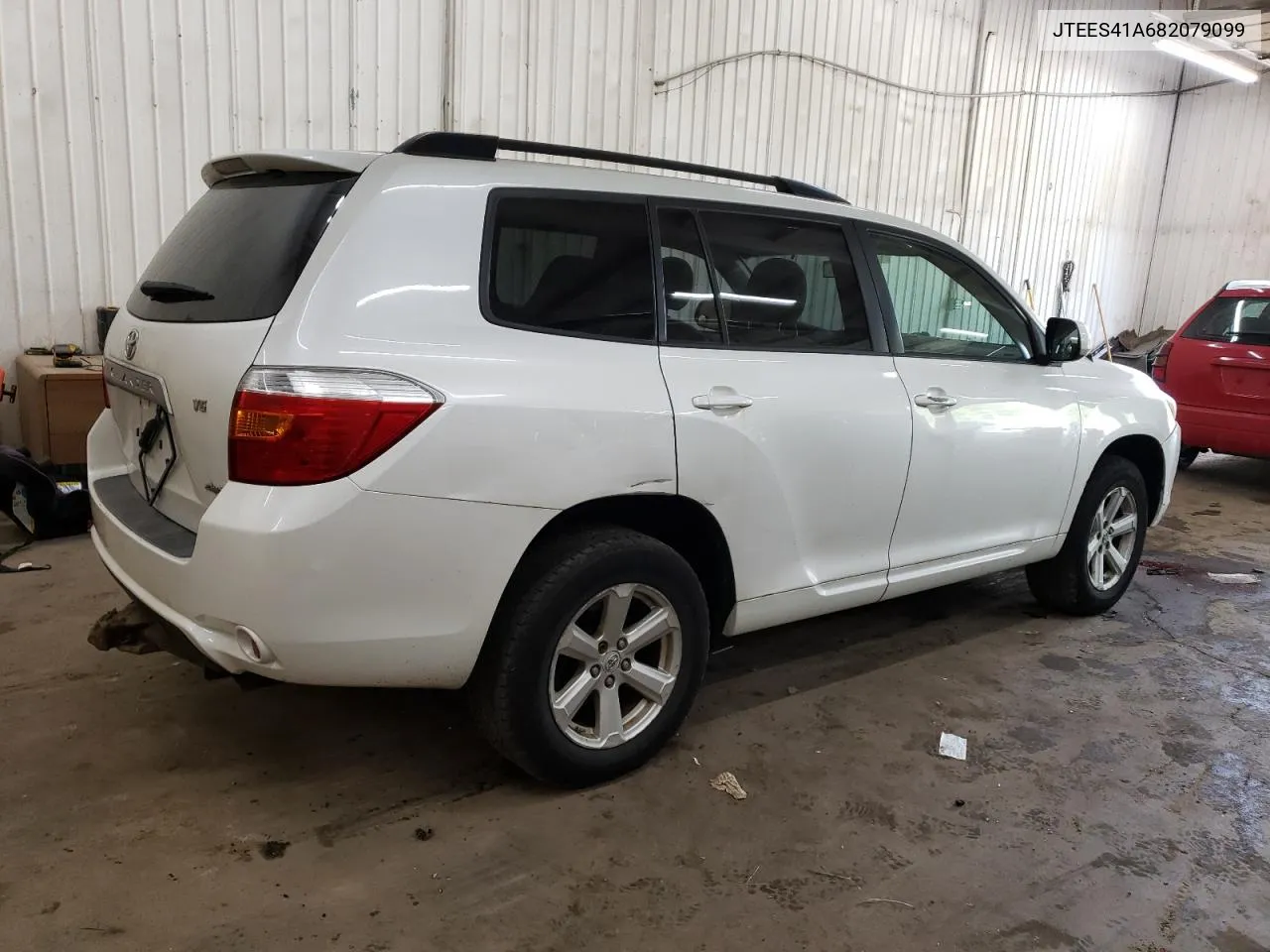 2008 Toyota Highlander VIN: JTEES41A682079099 Lot: 72837434