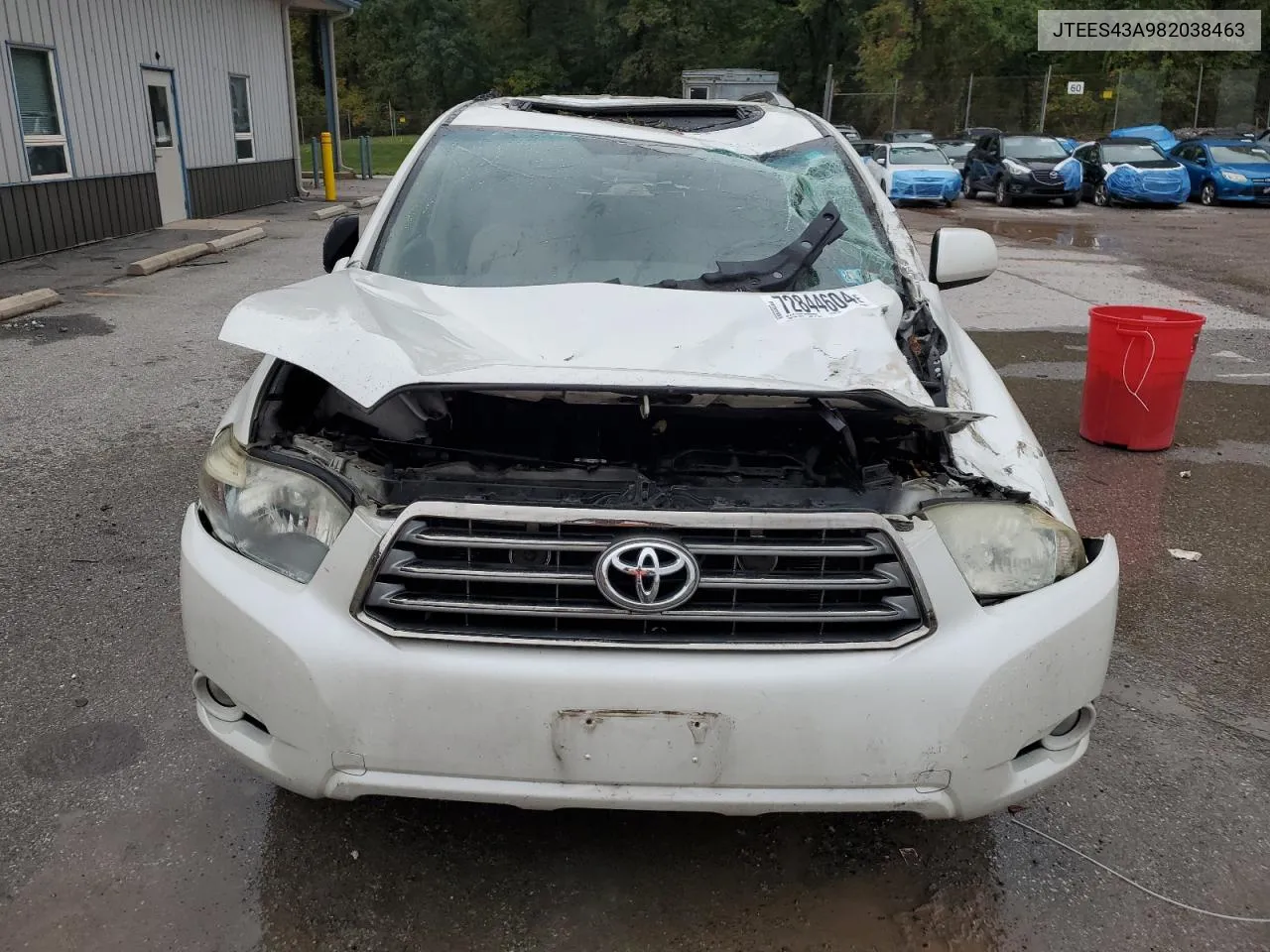 JTEES43A982038463 2008 Toyota Highlander Sport