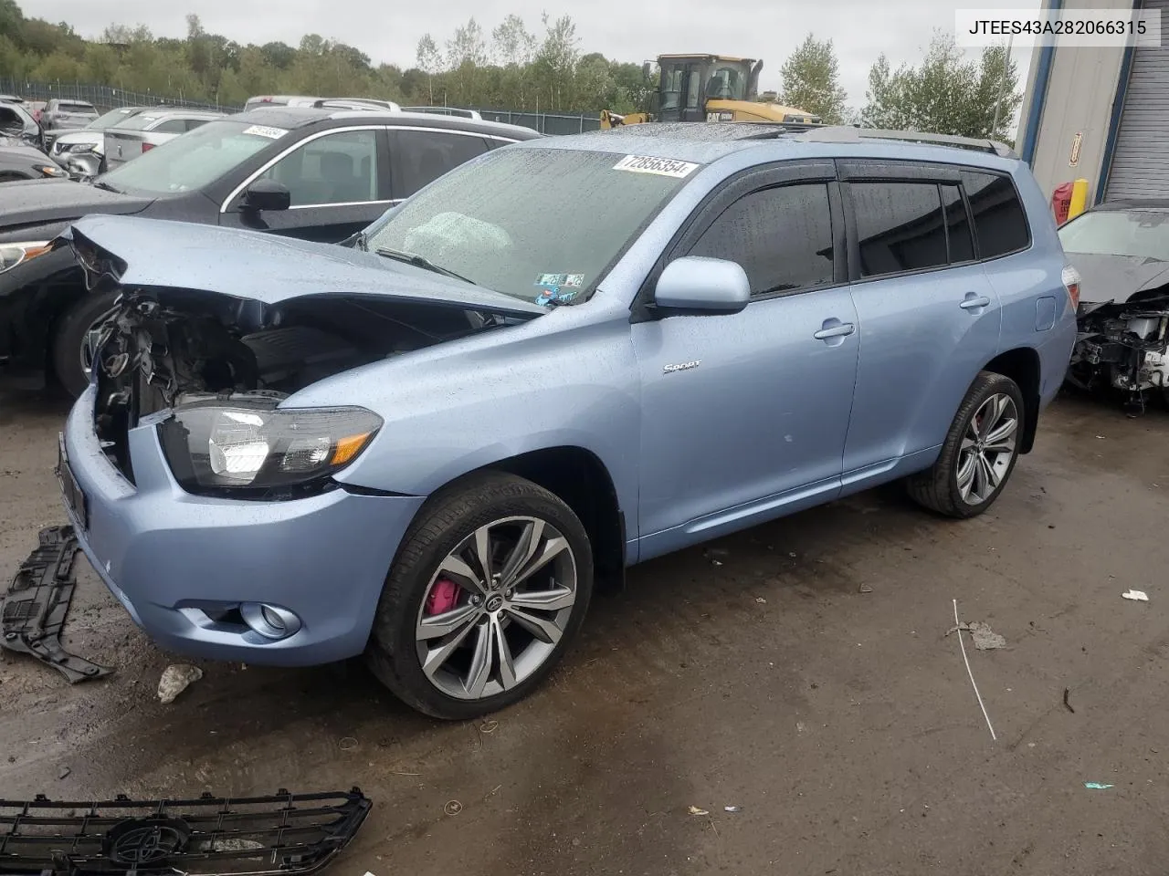 JTEES43A282066315 2008 Toyota Highlander Sport