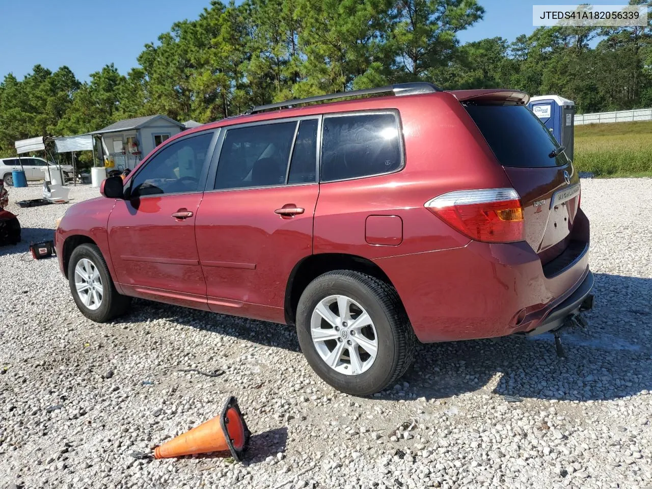 2008 Toyota Highlander VIN: JTEDS41A182056339 Lot: 73242064