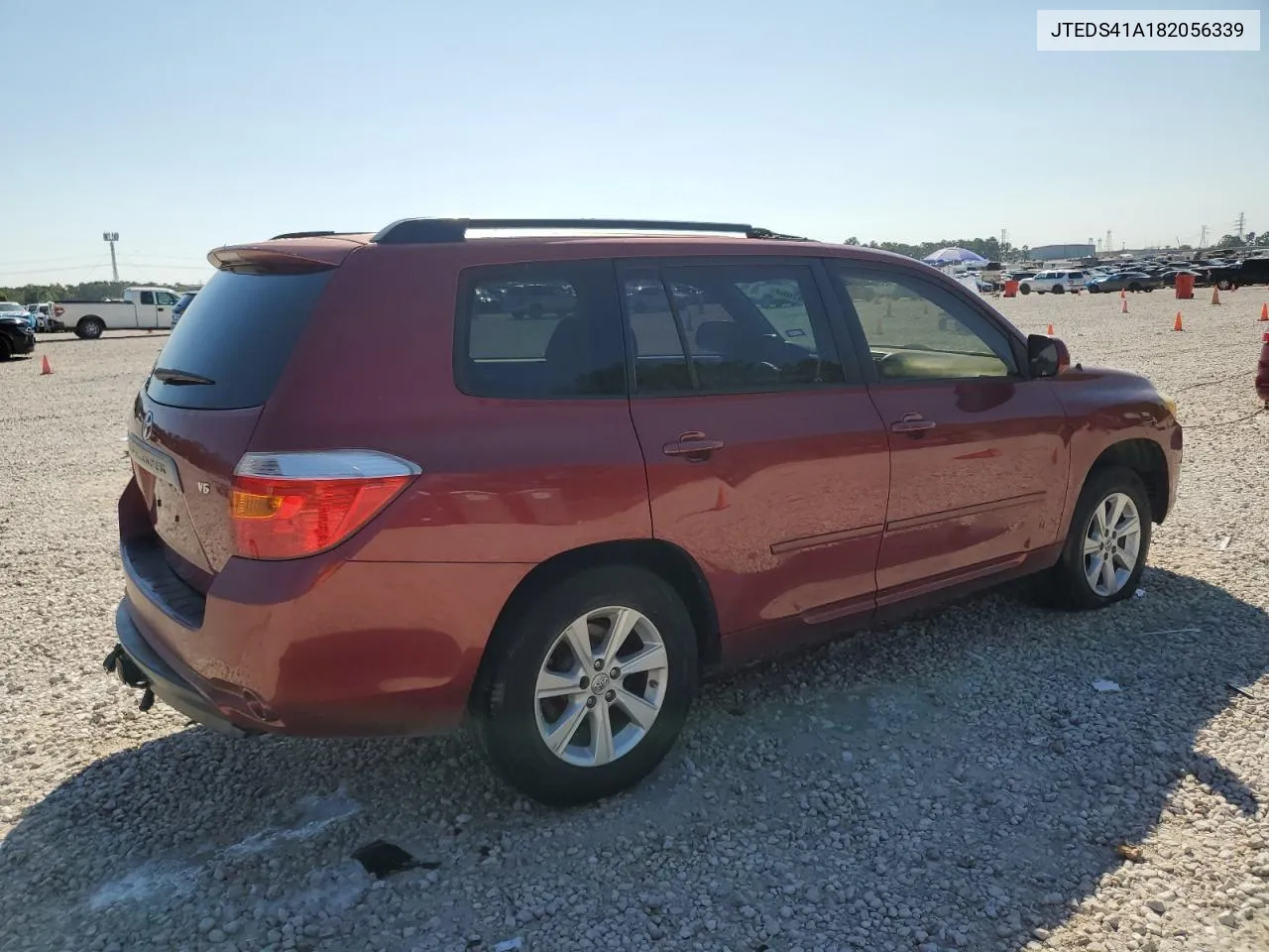 2008 Toyota Highlander VIN: JTEDS41A182056339 Lot: 73242064