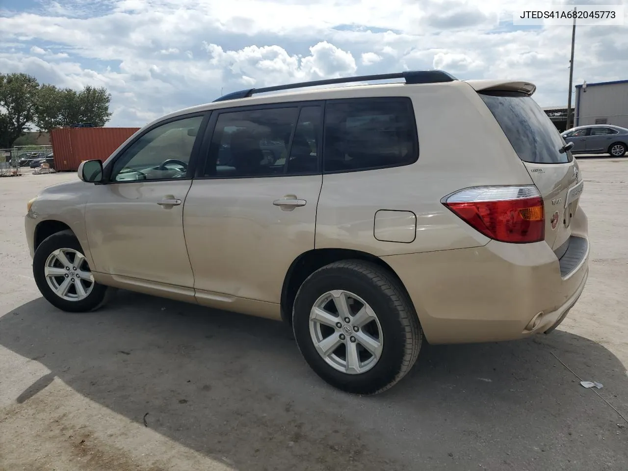 2008 Toyota Highlander VIN: JTEDS41A682045773 Lot: 73543544