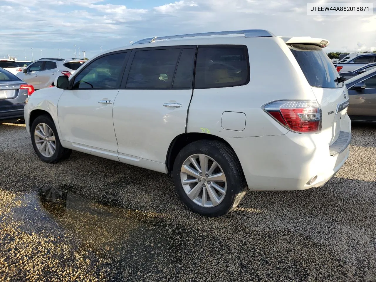 2008 Toyota Highlander Hybrid Limited VIN: JTEEW44A882018871 Lot: 73723344