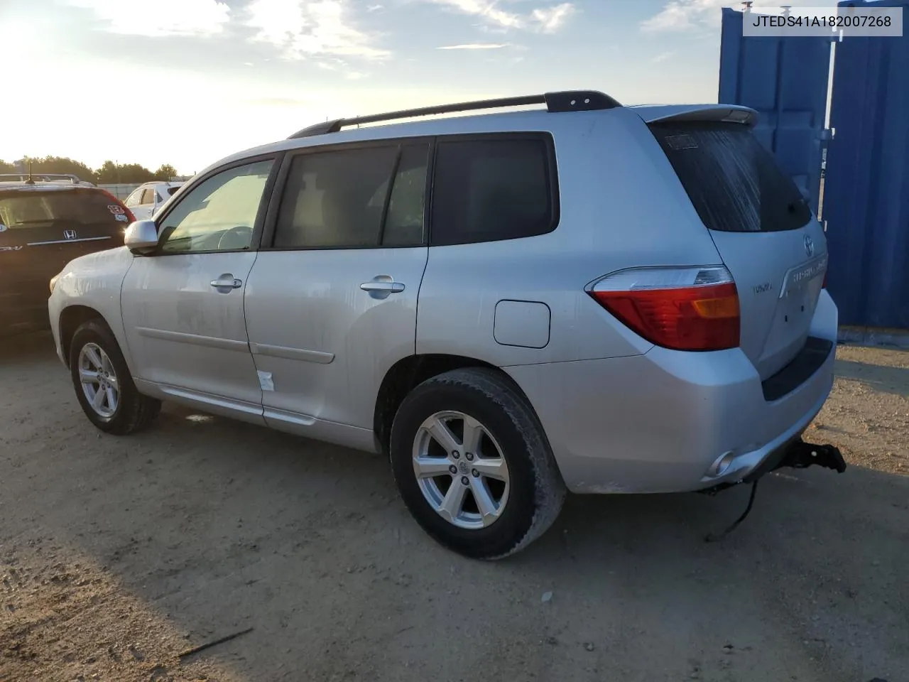 2008 Toyota Highlander VIN: JTEDS41A182007268 Lot: 74116794