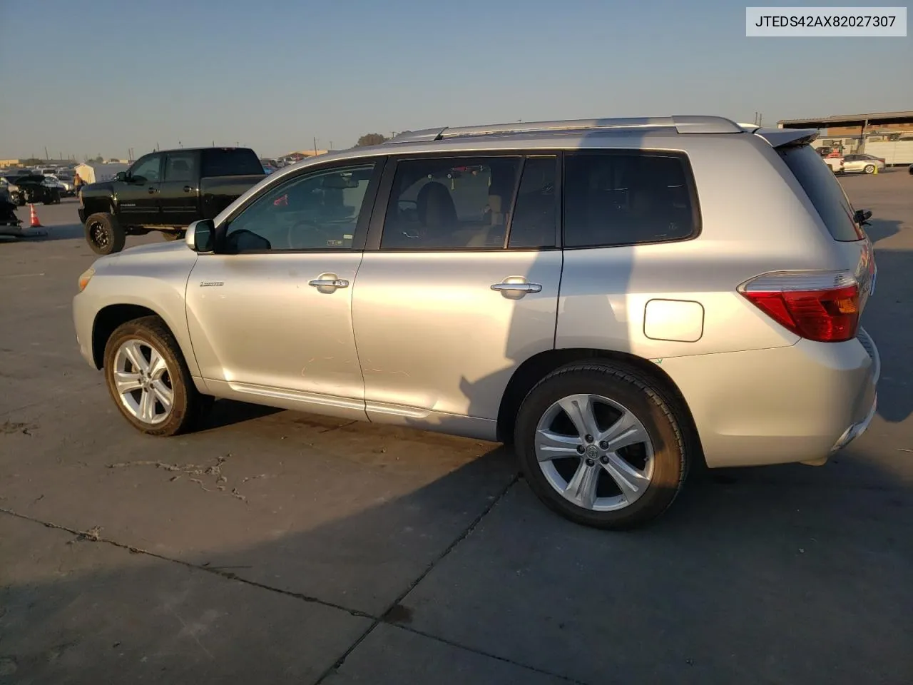 2008 Toyota Highlander Limited VIN: JTEDS42AX82027307 Lot: 74714924