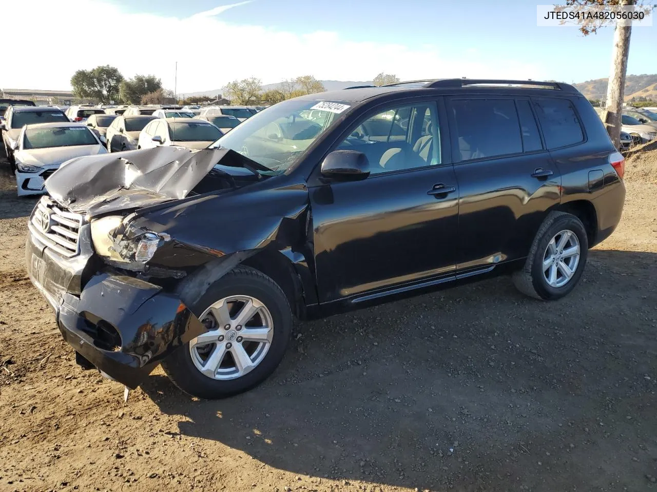 2008 Toyota Highlander VIN: JTEDS41A482056030 Lot: 75284244