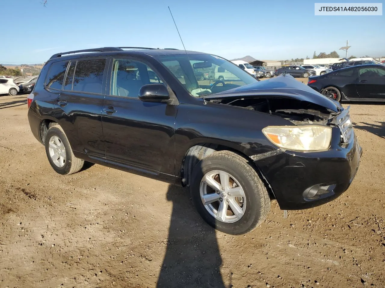 2008 Toyota Highlander VIN: JTEDS41A482056030 Lot: 75284244