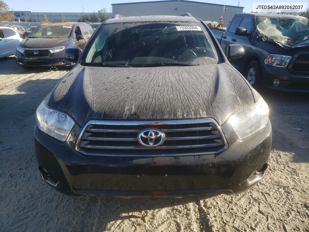 JTEDS43A882062037 2008 Toyota Highlander Sport