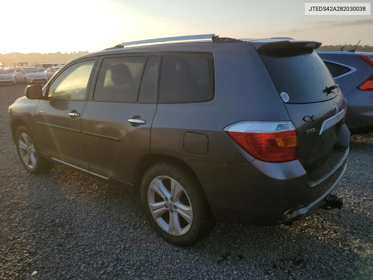 2008 Toyota Highlander Limited VIN: JTEDS42A282030038 Lot: 76184734