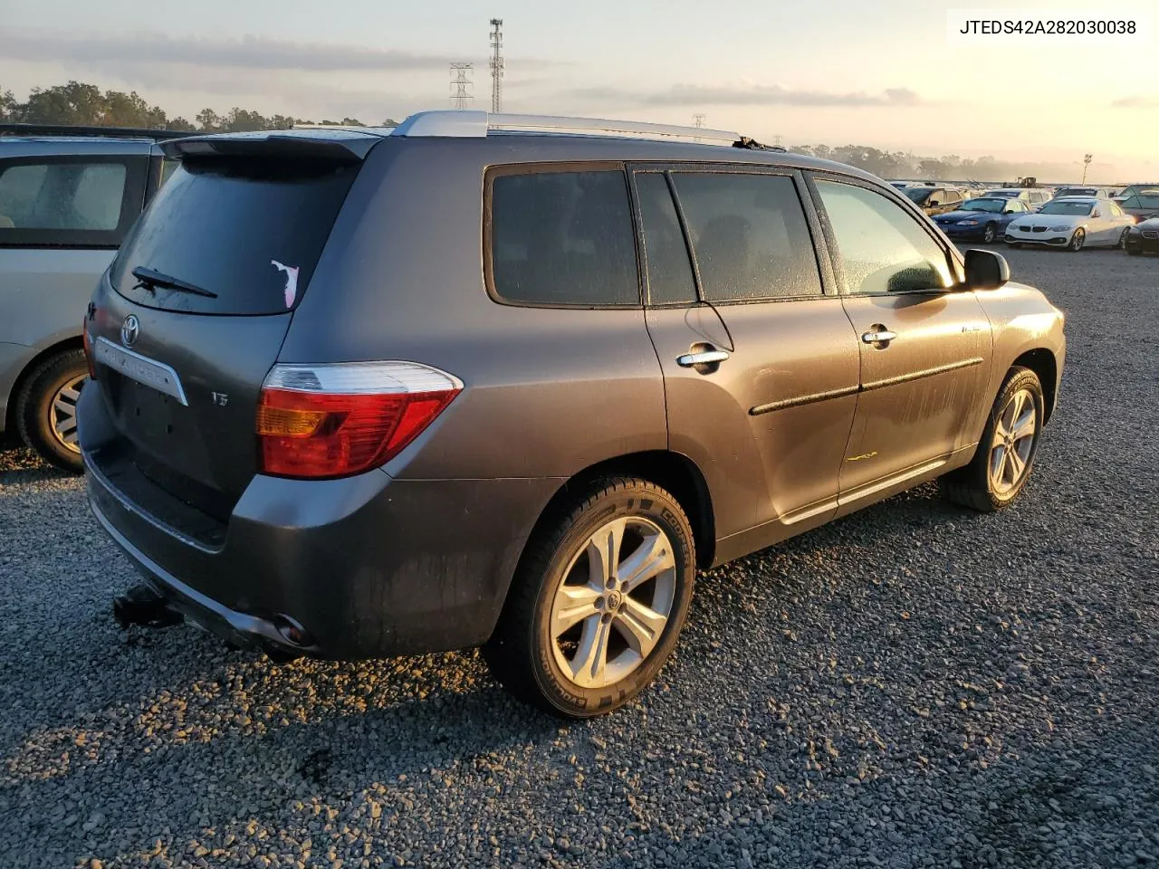 2008 Toyota Highlander Limited VIN: JTEDS42A282030038 Lot: 76184734