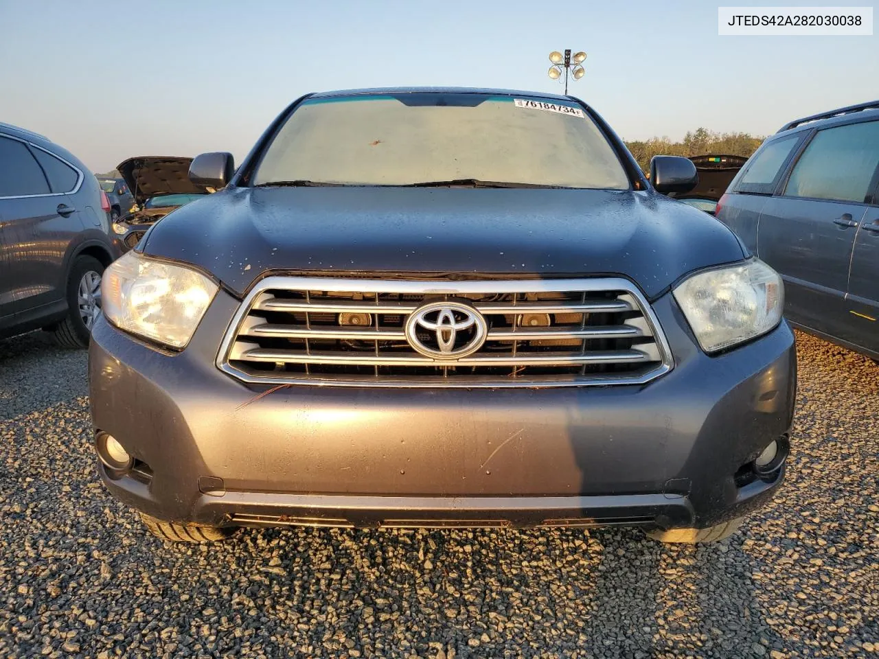 2008 Toyota Highlander Limited VIN: JTEDS42A282030038 Lot: 76184734