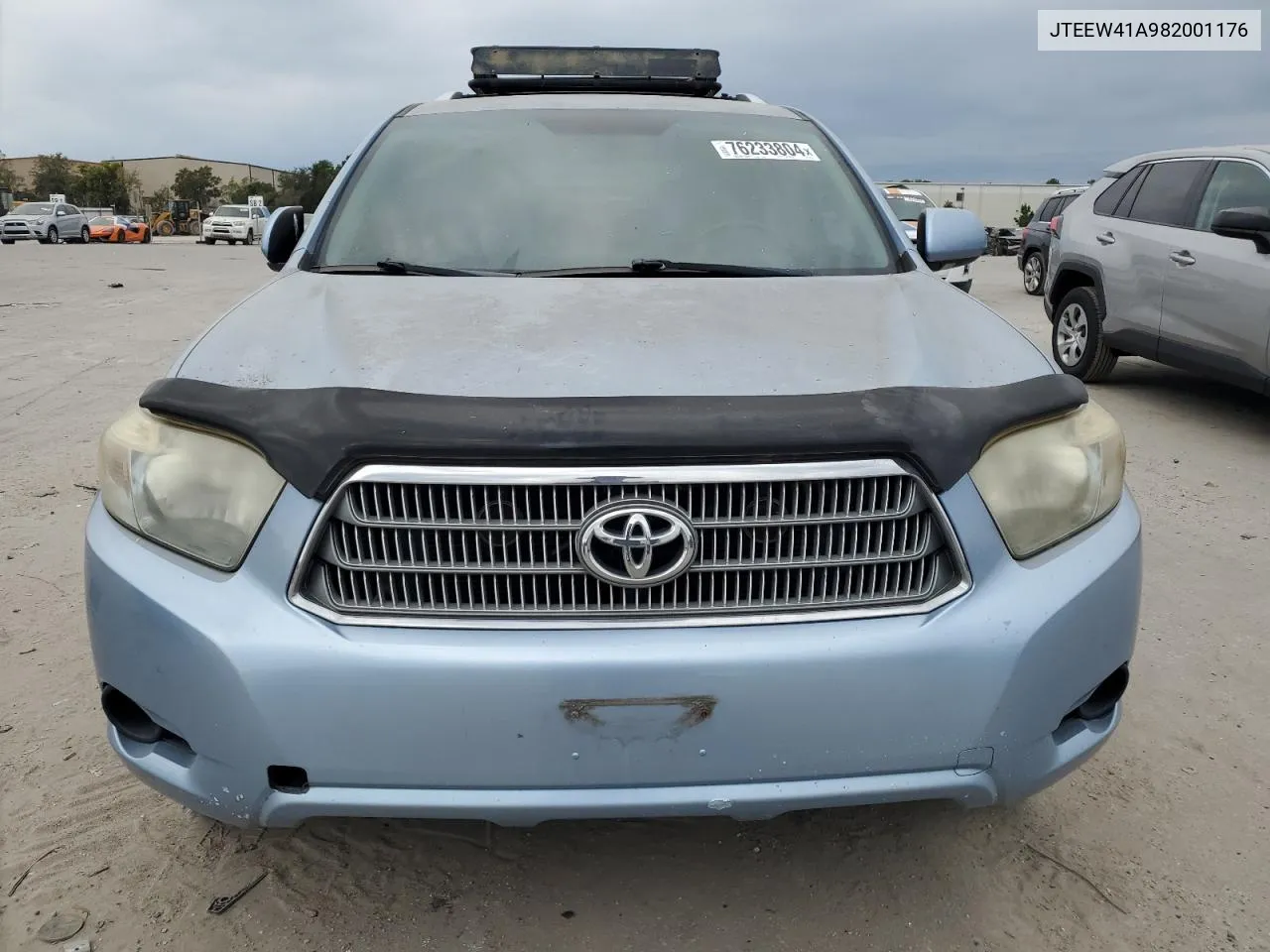 2008 Toyota Highlander Hybrid VIN: JTEEW41A982001176 Lot: 76233804