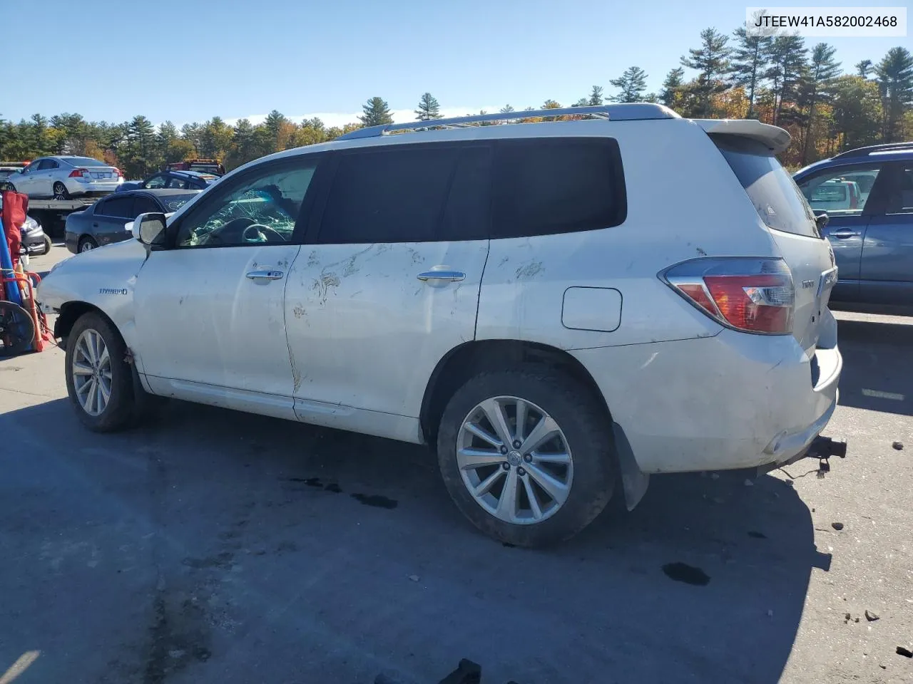 2008 Toyota Highlander Hybrid VIN: JTEEW41A582002468 Lot: 76465624