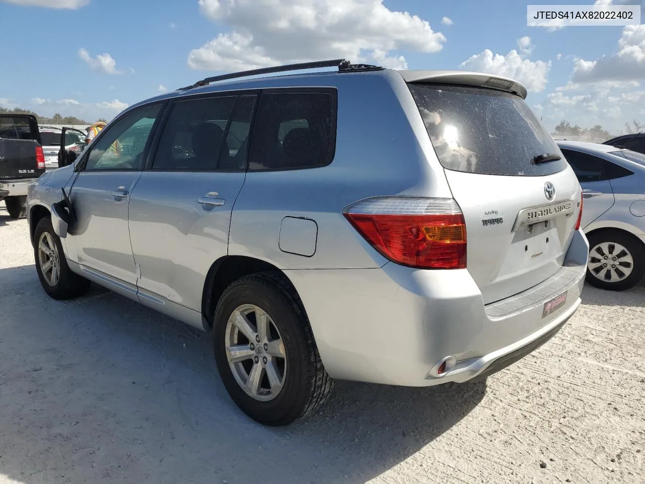 2008 Toyota Highlander VIN: JTEDS41AX82022402 Lot: 76555984