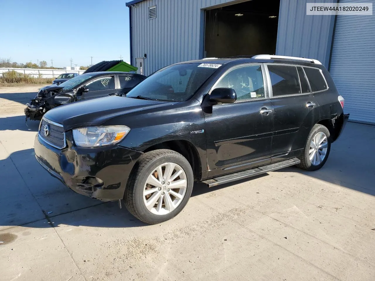 JTEEW44A182020249 2008 Toyota Highlander Hybrid Limited