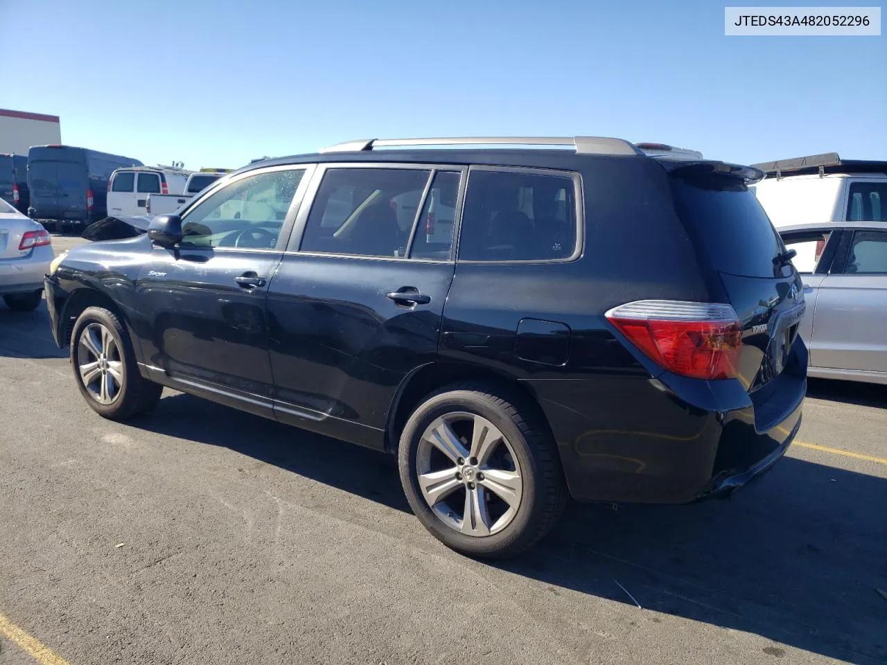 2008 Toyota Highlander Sport VIN: JTEDS43A482052296 Lot: 76662904