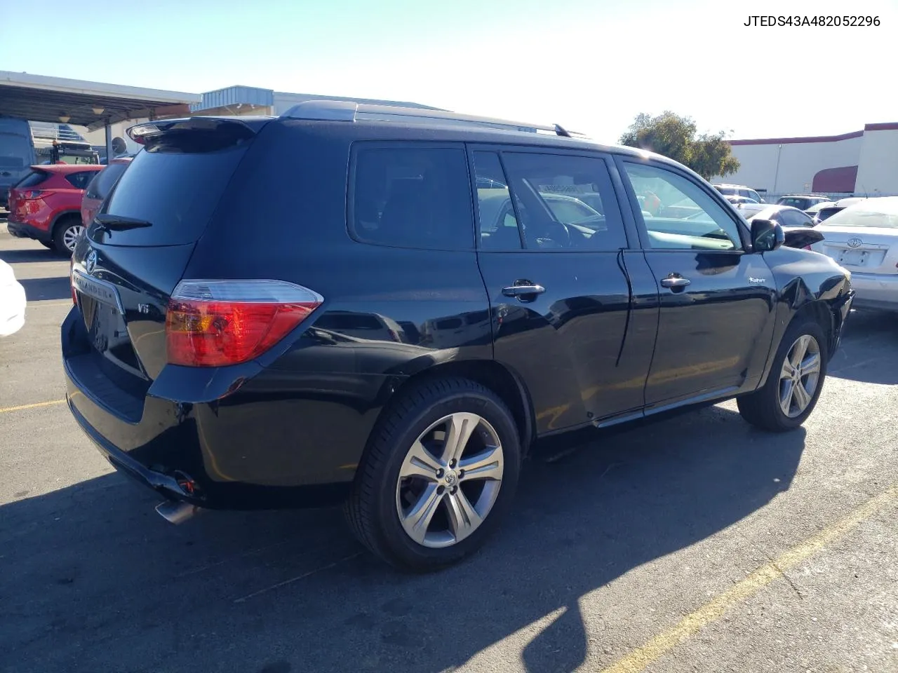 2008 Toyota Highlander Sport VIN: JTEDS43A482052296 Lot: 76662904