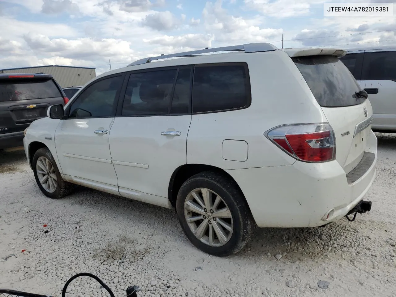 JTEEW44A782019381 2008 Toyota Highlander Hybrid Limited